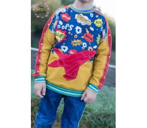 Stickserie - Weltraum Space Line Art